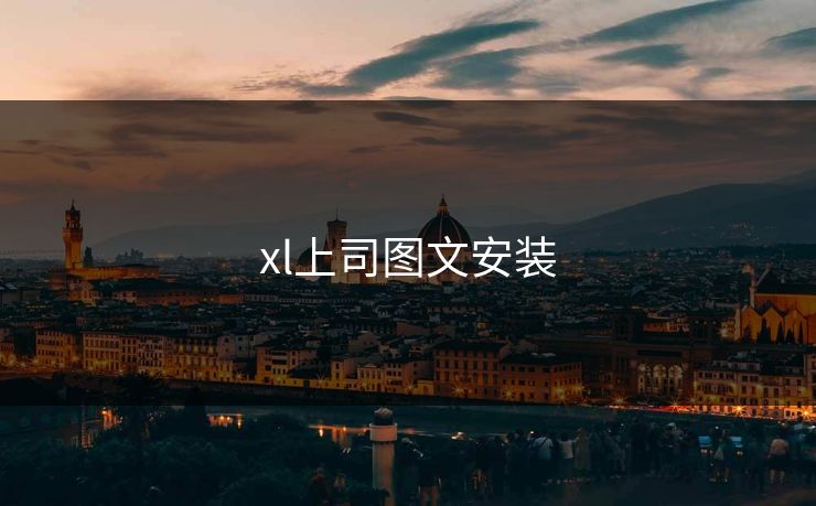 xl上司图文安装